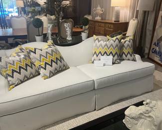 Hickory Chair 8' sofa