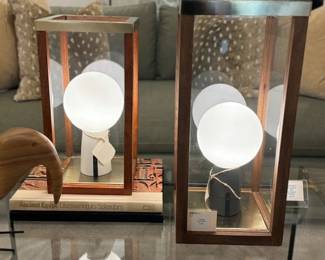 SET OF TWO VINTAGE LANTERNS 