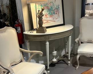 Theodore Alexander Demi Lune Table
