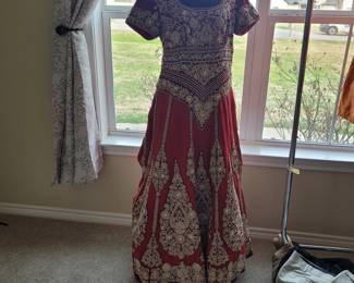 Prom, Wedding, Queen, Handmade Indian Wedding Dress good for everyone