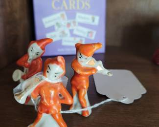German Red Pixie Elves circa 1930's