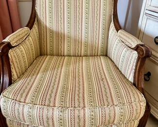 Upholstered armchair