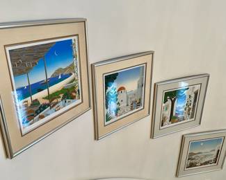 Thomas McKnight Signed Lithographs