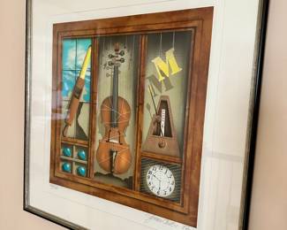 Signed Limited Edition Lithograph James Carter