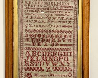 19th century cross stitch