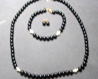 14 KT Gold Clasps on Necklace