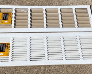 Two New 30”x8” Everbilt Air Returns