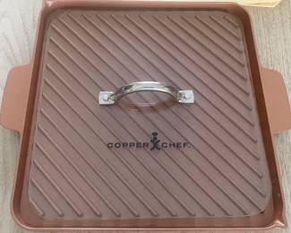 Copper Chef Griddle w/ Glass