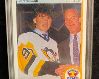 Jaromir Jagr Rookie Card RC NHL Hockey Pittsburg Penguins Custom Hard Thick Case