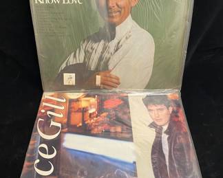 Autographed Signed Ray Price Country LP; Vince Gill