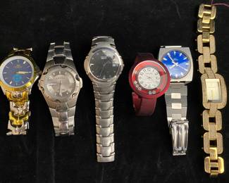 Watches Wristwatches Wristwatch : Michael Kors • Ian Daniels • Citizen • Varsales • Westclox