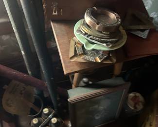 brass and copper items