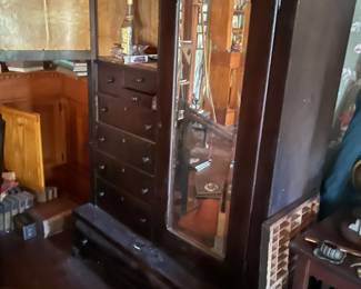 one of many pieces of furniture in house