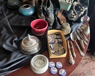 large grouping of items to be sold