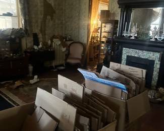 overview of upstairs room