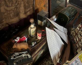 old vintage store items by the dozen