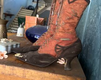 vintage turn of the century boots