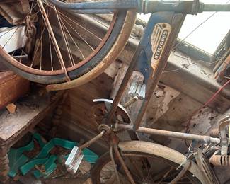 antique GoodYear bicycle