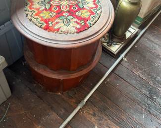 round potty stool, lamps and more