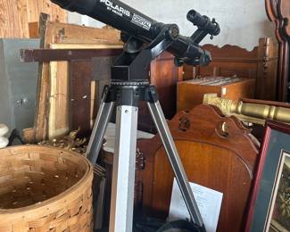 cont. new telescope, basket artwork and furniture