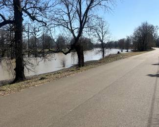 view of canal from front of house