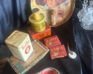 old antique and vintage advertising items