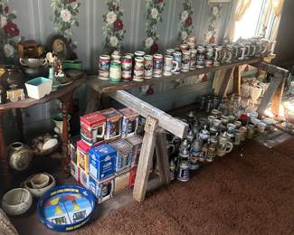 beer steins