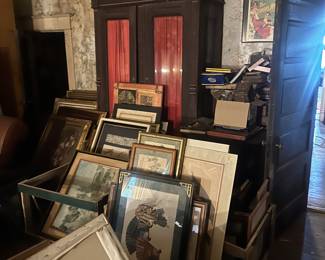 artwork by the hundreds