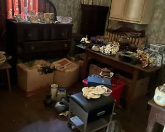 rooms full of vintage items