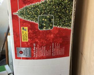 large Christmas tree