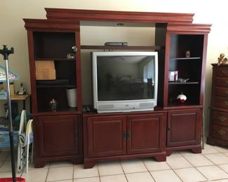 TV stand ensemble