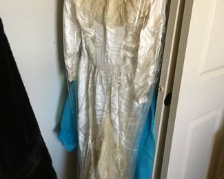 antique wedding dress