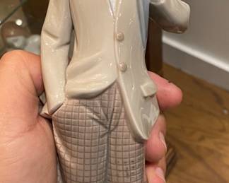 Vtg Lladro Figurine Statue Waiting to Tee Off Golfer / $100