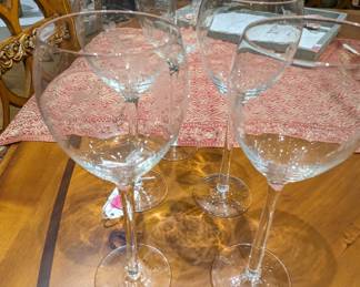 Set of 5 Wine Glasses $25