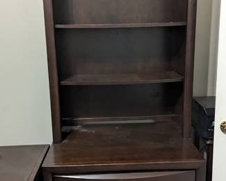 Book Case & 2 drawer unit $100