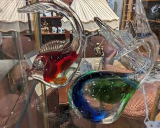 Murano Glass Fish $50 each