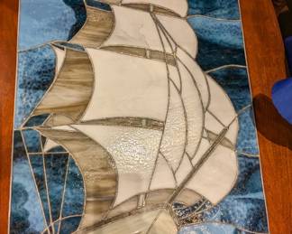 Vintage Stained Glass $225