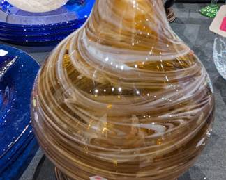 Hand Blown Glass Art / $60