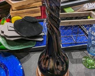 Hand Blown Glass Art - $40