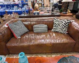 Leather Sofa $1,000