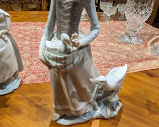 Vintage Retired Lladro "Girl with a Goose" / $85 (price negotiable)
