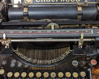Antique Underwood #5 Typewriter $175 (firm)