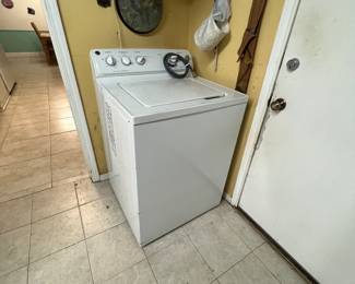 We’ve got a wonderfully working washer and dryer.
