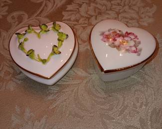 2 trinket boxes "as is" $8.00