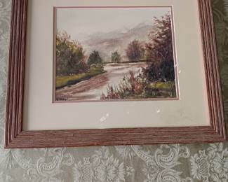 18 x 16 e. Miller Mt. Scene $45.00