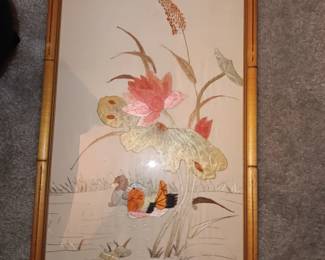 13 x 22 Embroidered picture $60.00