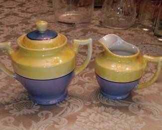 Sugar & Creamer "as is" $8.00