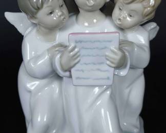 Lladro Porcelain Angel Figurines