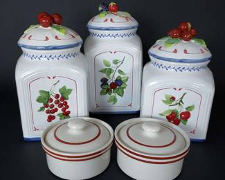 Villeroy And Boch Ceramic Canisters and More