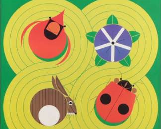 A Day In Eden by Charley Harper